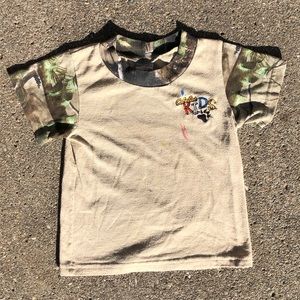 Y2K Cabela Kids Camo Shirt